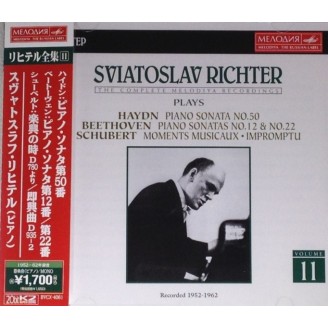 HAYDN - Richter - Sonate pour clavier en do majeur Hob.XVI:50 import Japon..